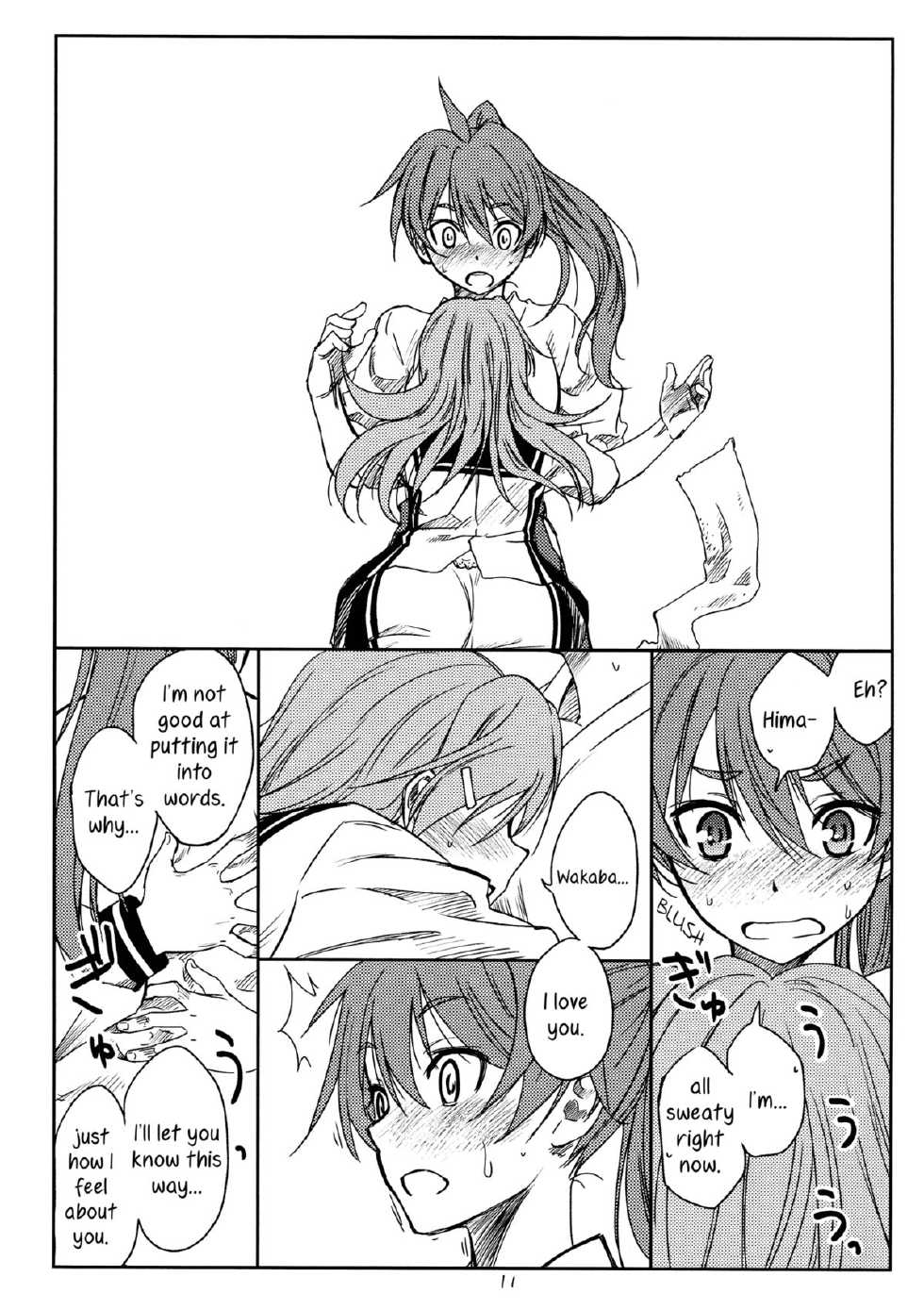 (C84) [real (As-Special)] HEAT (Vividred Operation) [English] [Yuri-ism] - Page 10