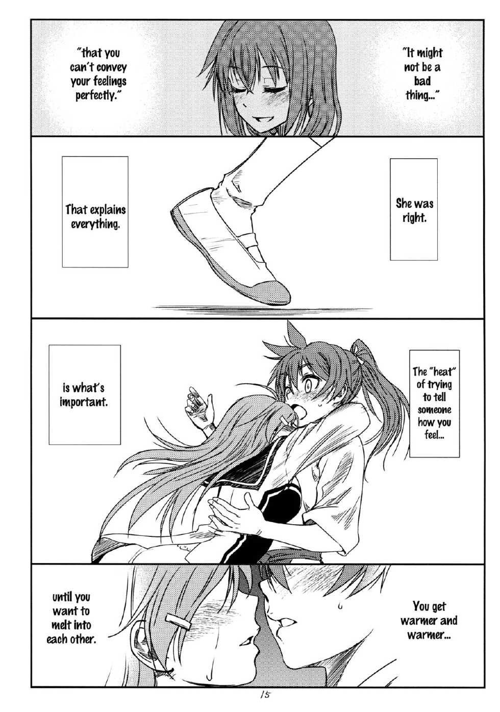 (C84) [real (As-Special)] HEAT (Vividred Operation) [English] [Yuri-ism] - Page 14