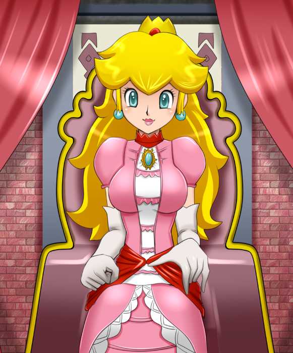 [Mokusa]  Sexual Parody CG series vol. 35 Busty Princess Peach!! Plus (Super Mario Brothers) - Page 34