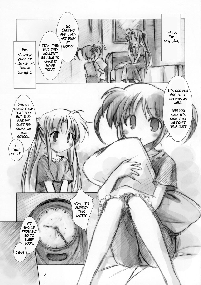 (SC33) [Rocket Yarou (Bekkankou)] Akuma demo Nanoha! nano (Mahou Shoujo Lyrical Nanoha) [English] - Page 2