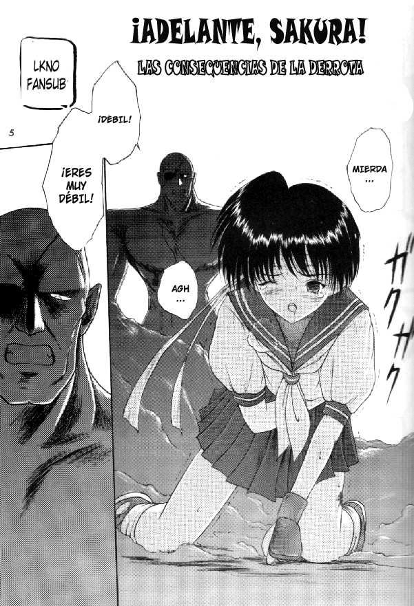 [Komekami kishidan] Gambare Sakura! (Spansih) LKNOFansub - Page 1
