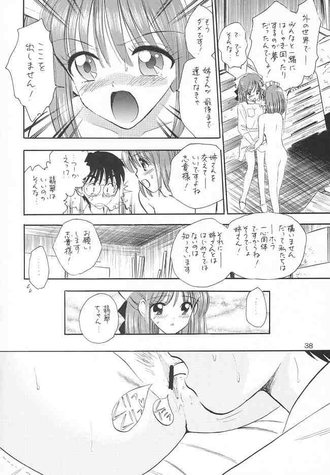 (C63) [Mystic Chord (Gyro Amarume)] Chouyou no En (Tsukihime) - Page 37