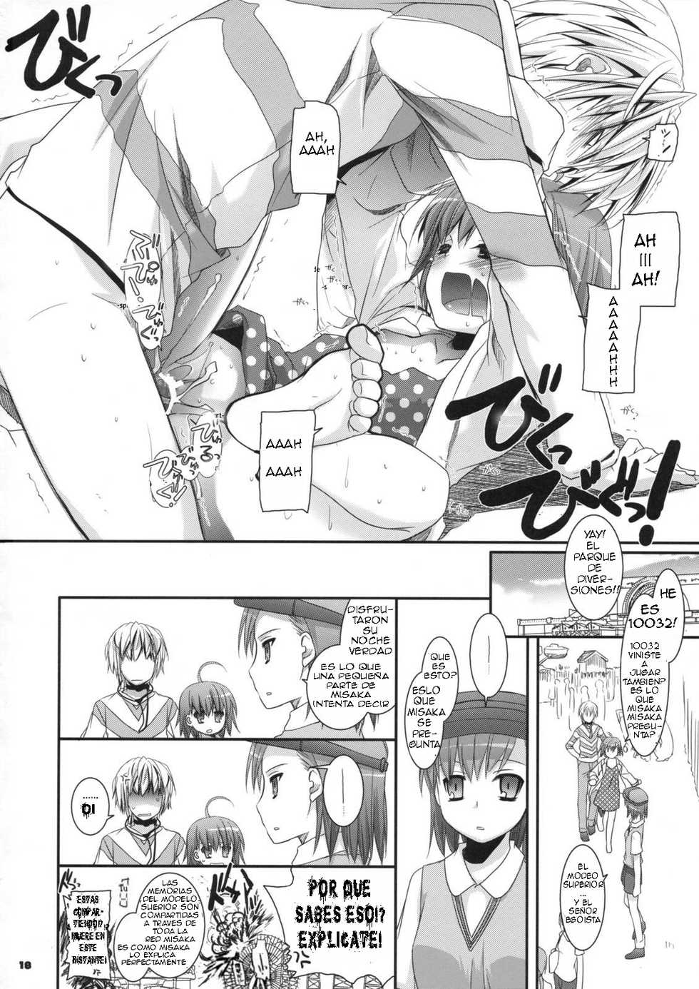 (C75) [Digital Lover (Nakajima Yuka)] D.L. action 45 (To Aru Majutsu no Index) [Spanish] [Zerbi] - Page 17
