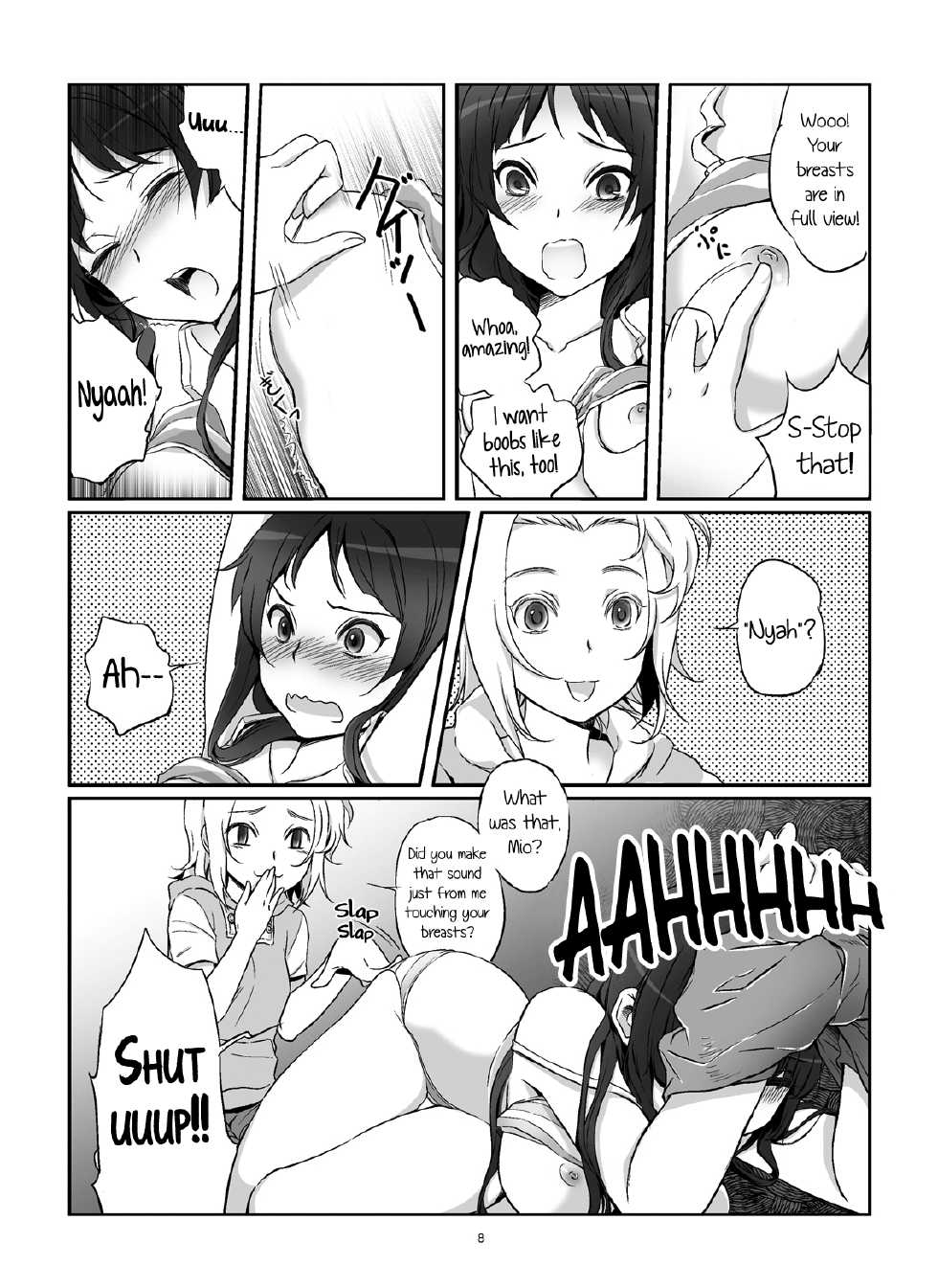 [soramimi (Mytyl)] lesson!! (K-ON!) [English] [Yuri-ism] [Digital] - Page 9