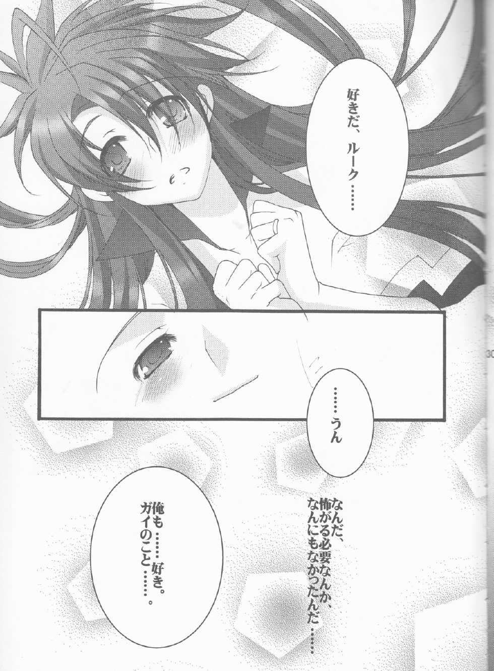 (C72) [Chikirazu (Yamada Yuumi)] Crimson Rain Pain (Tales of the Abyss) - Page 31