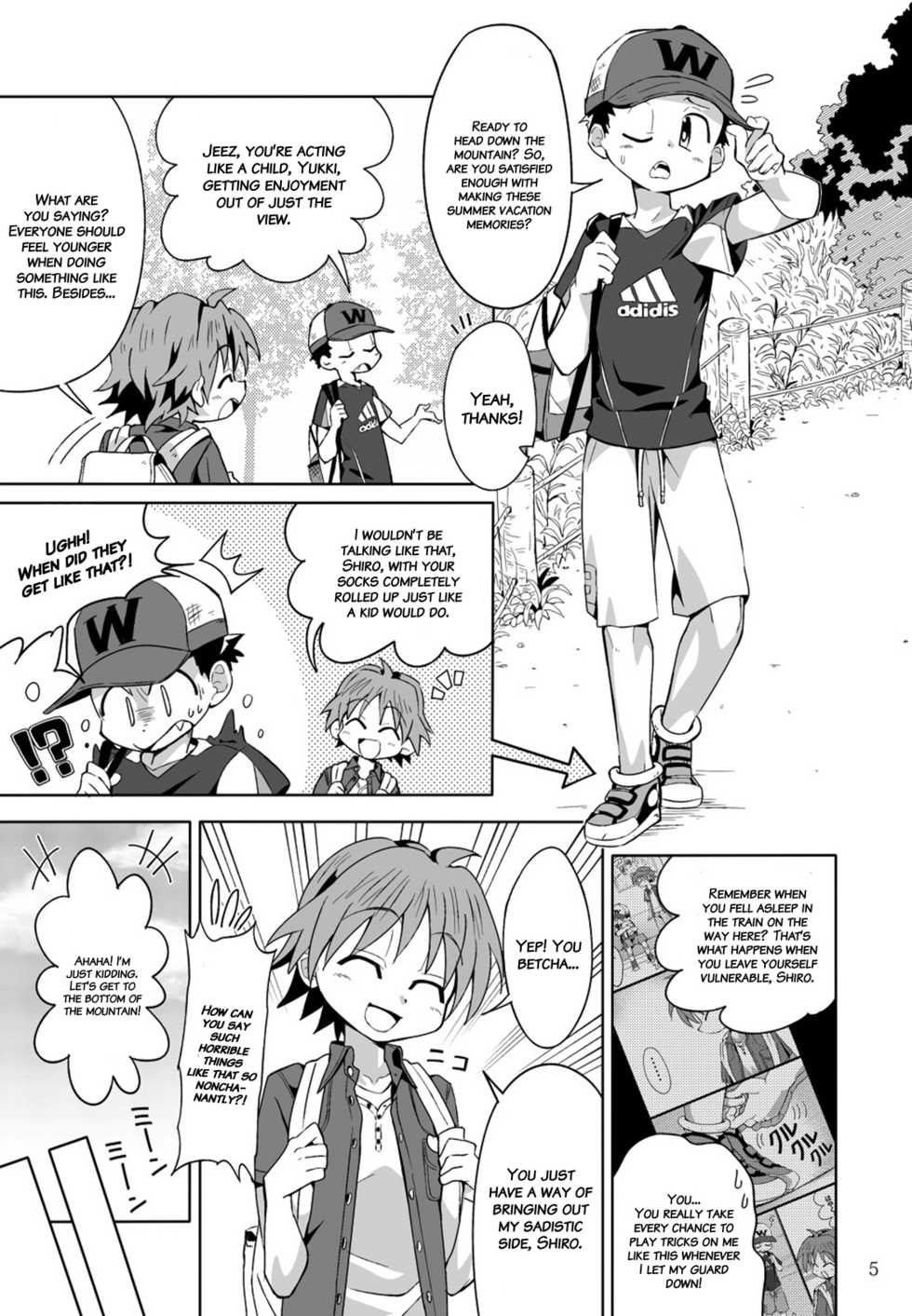 (Shota Scratch 21) [gymno (Kiriya)] School Boys! Kitsunetsuki Hen [English] [Decensored] - Page 7