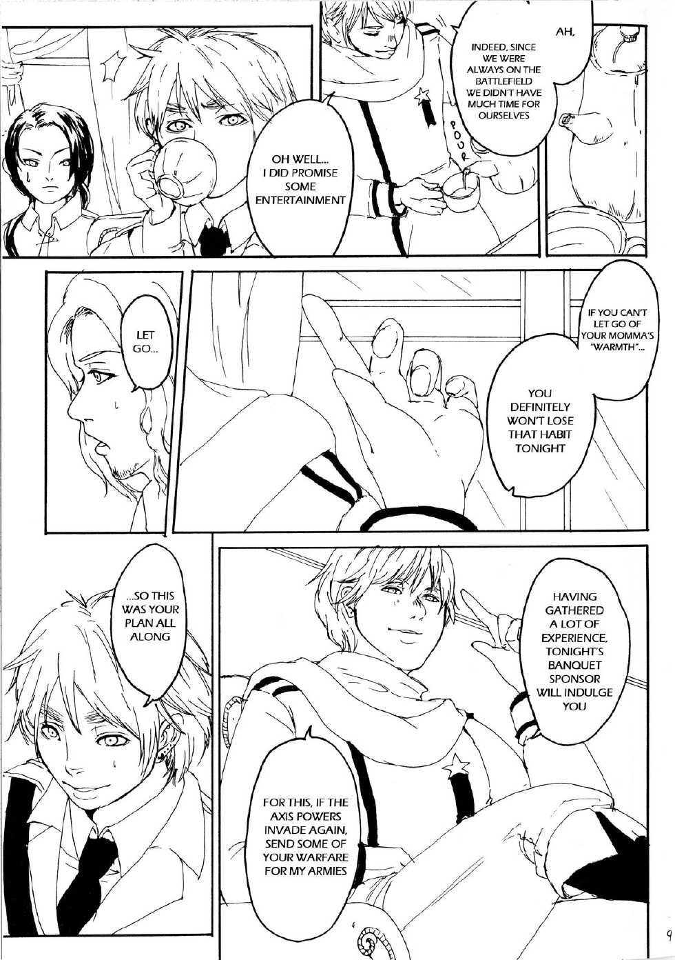 (C79) [Steel Lolita (Fukurokouji)] Master of Puppet. (Axis Powers Hetalia) [English] [Undercover-Witch] - Page 7