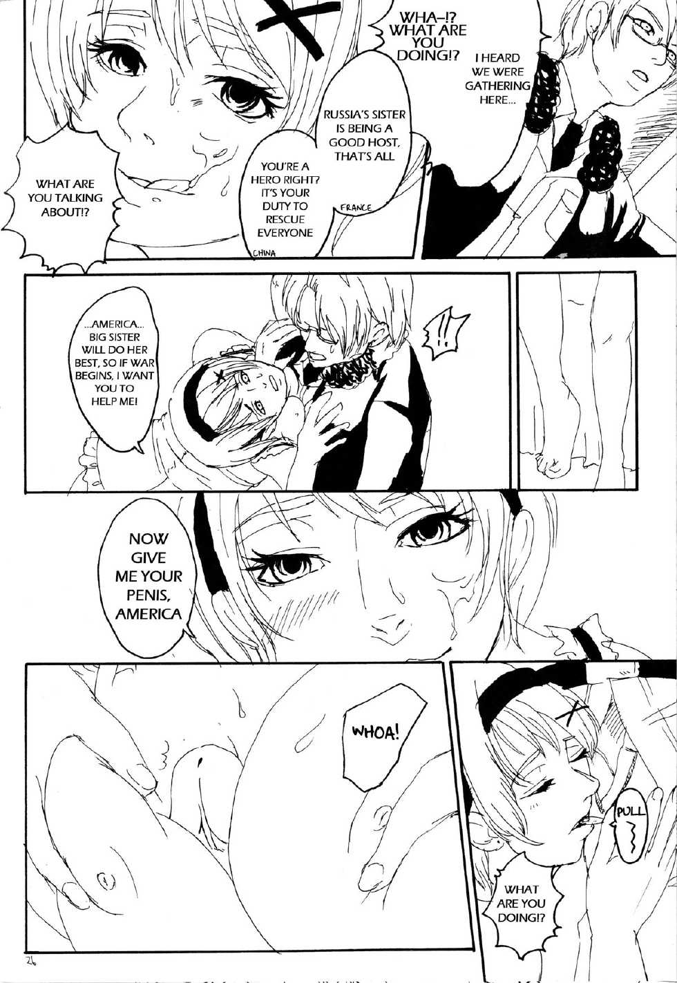 (C79) [Steel Lolita (Fukurokouji)] Master of Puppet. (Axis Powers Hetalia) [English] [Undercover-Witch] - Page 22