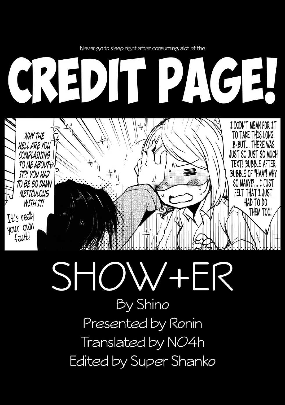 (C84) [JUDGEMENT (Shino)] SHOW+ER (Shingeki no Kyojin) [English] [N04h] - Page 31