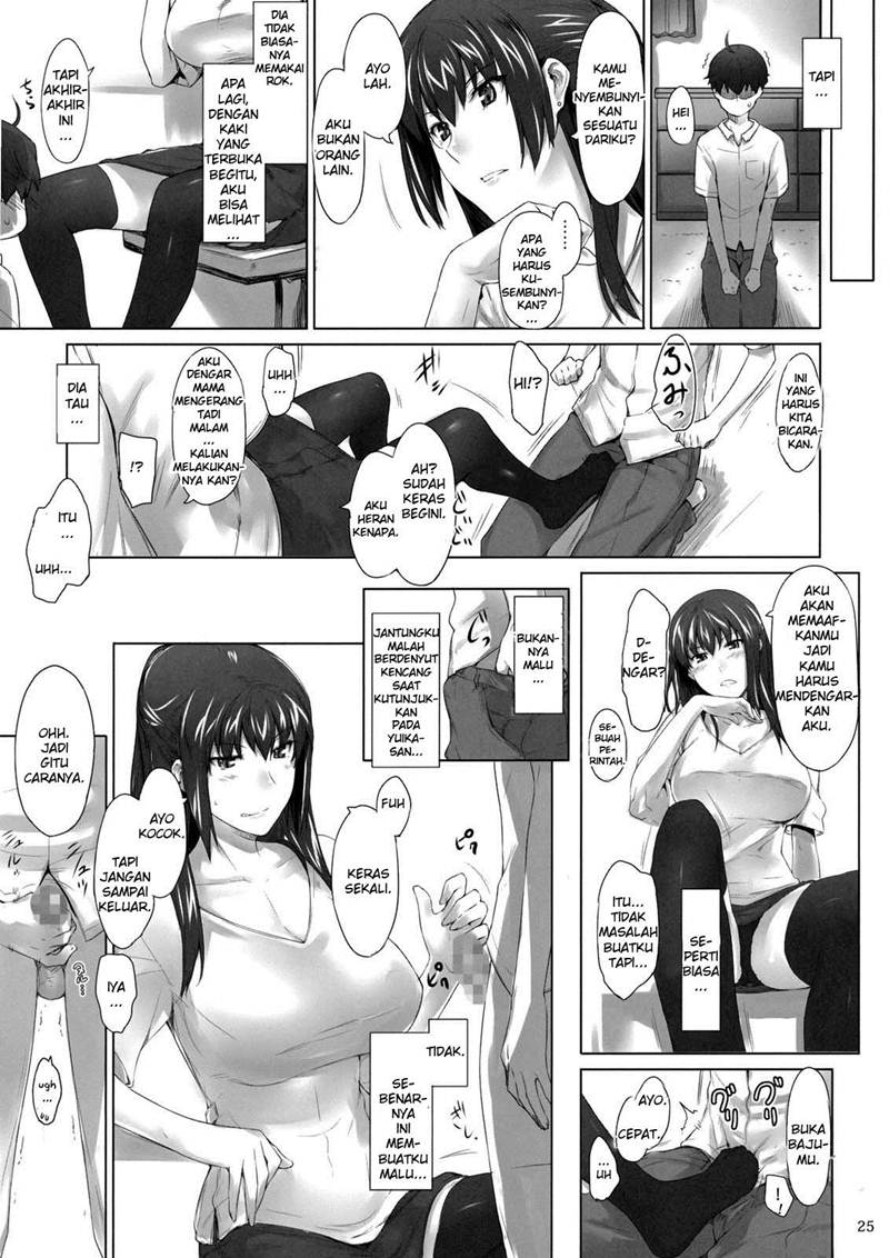 (C80) [MTSP (Jin)] Tachibana-san-chi no Dansei Jijou Jo [Indonesian] - Page 24