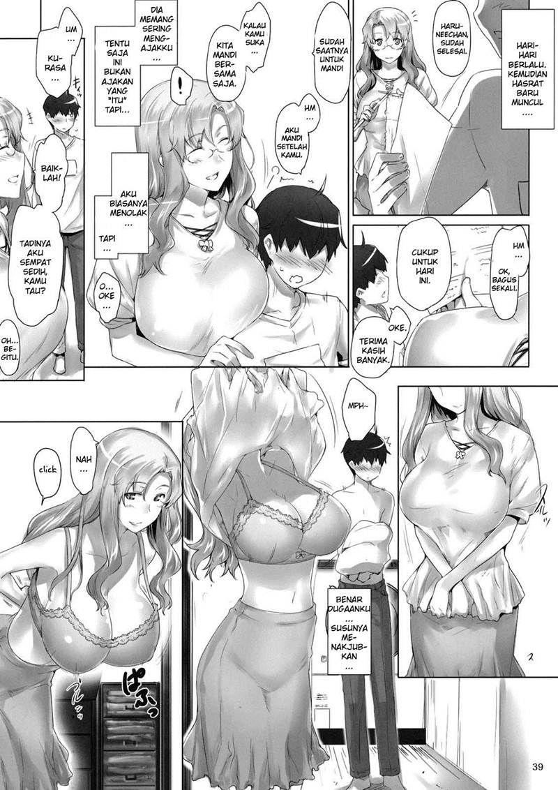 (C80) [MTSP (Jin)] Tachibana-san-chi no Dansei Jijou Jo [Indonesian] - Page 38