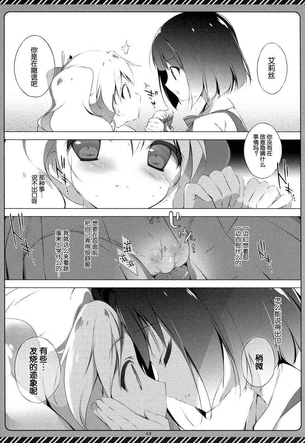 (CT22) [Shiratamaco (Shiratama)] Kiniro Syndrome 2 (Kiniro Mosaic) [Chinese] [脸肿汉化组] - Page 8