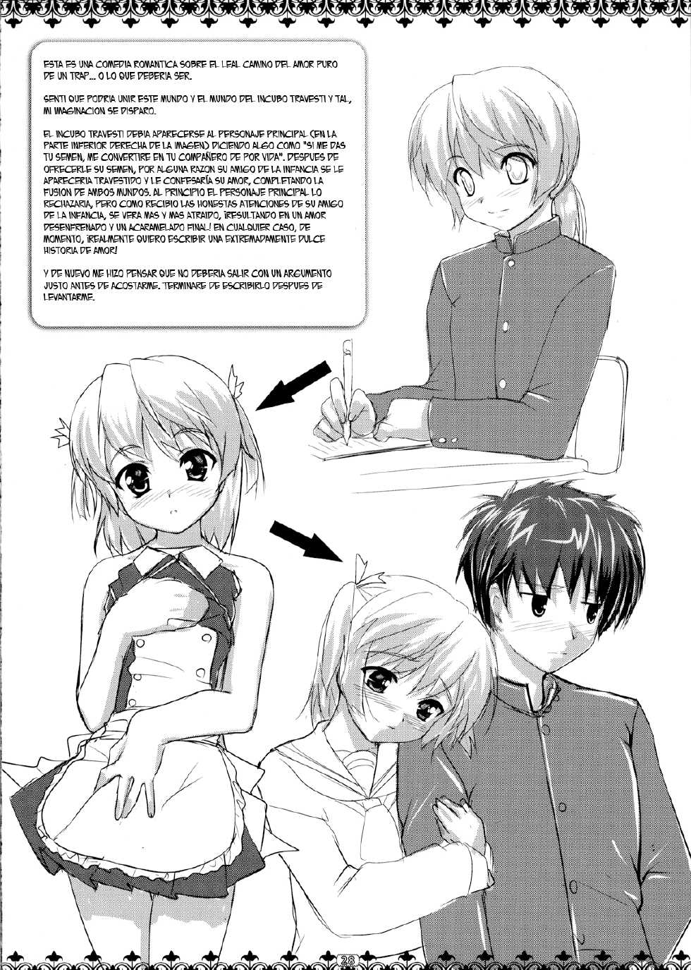 (COMIC1☆4) [High-Spirit (Aogiri Penta)] Josou Musuko Vol. 02 (Yamitsuki!) [Spanish] [Fanboo] - Page 27