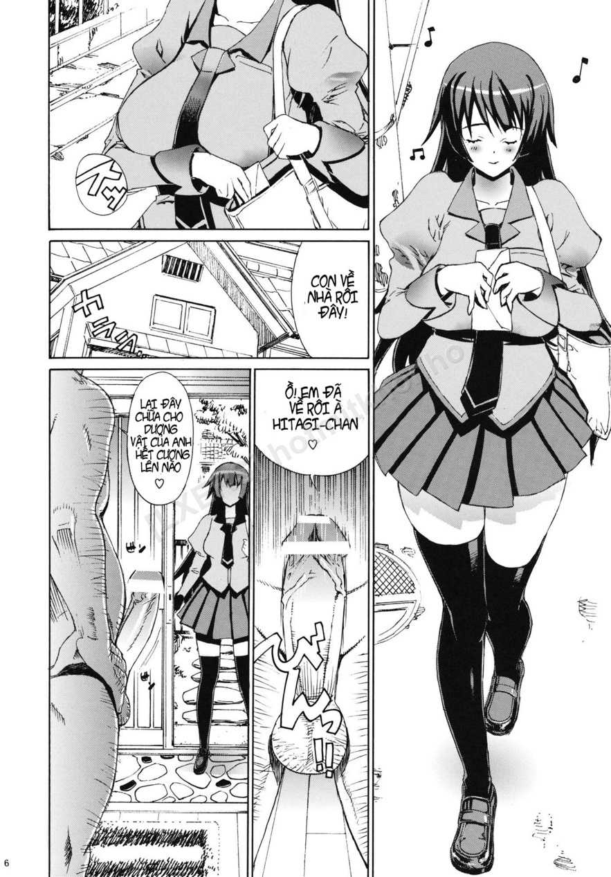 (C81) [Dorepooru (Leopard)] Leopard Hon 18 (Bakemonogatari) [Vietnamese Tiếng Việt] - Page 5