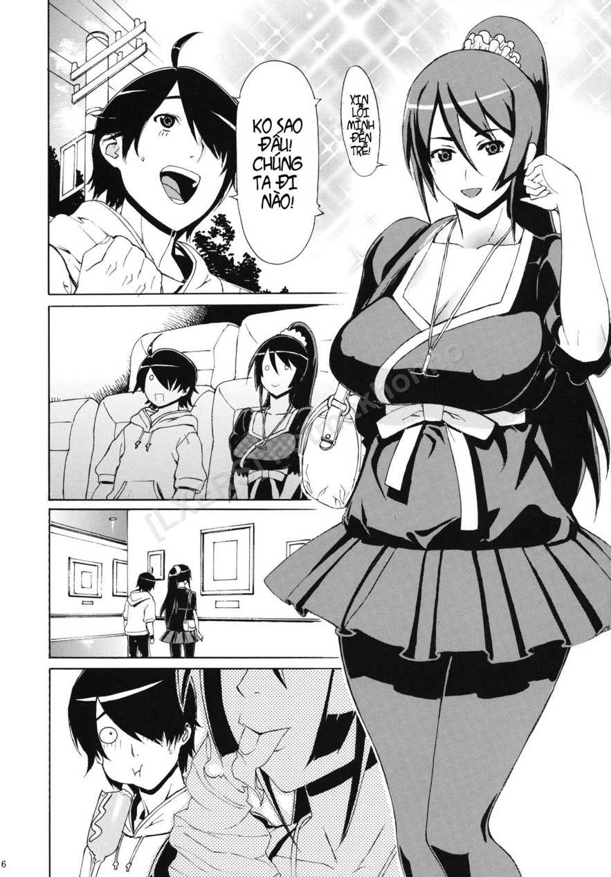 (C81) [Dorepooru (Leopard)] Leopard Hon 18 (Bakemonogatari) [Vietnamese Tiếng Việt] - Page 15