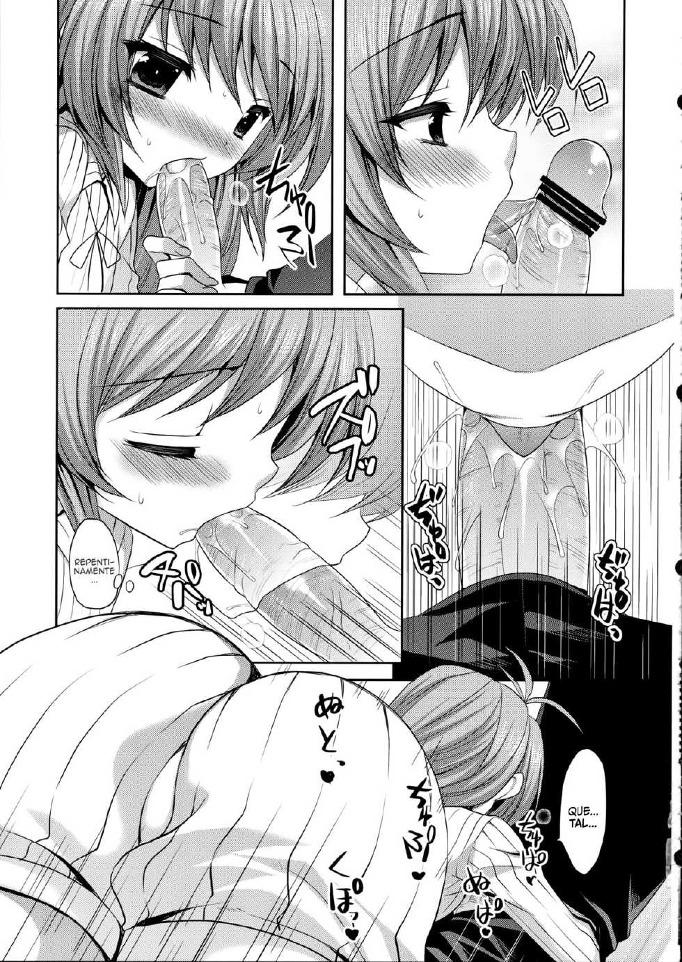 (C84) [ALMISM (Minatsuki Alumi)] Kami-sama ga Aishita Nichiyoubi (Kami-sama no Inai Nichiyoubi) [Spanish] [Taidana F@nsub] - Page 9