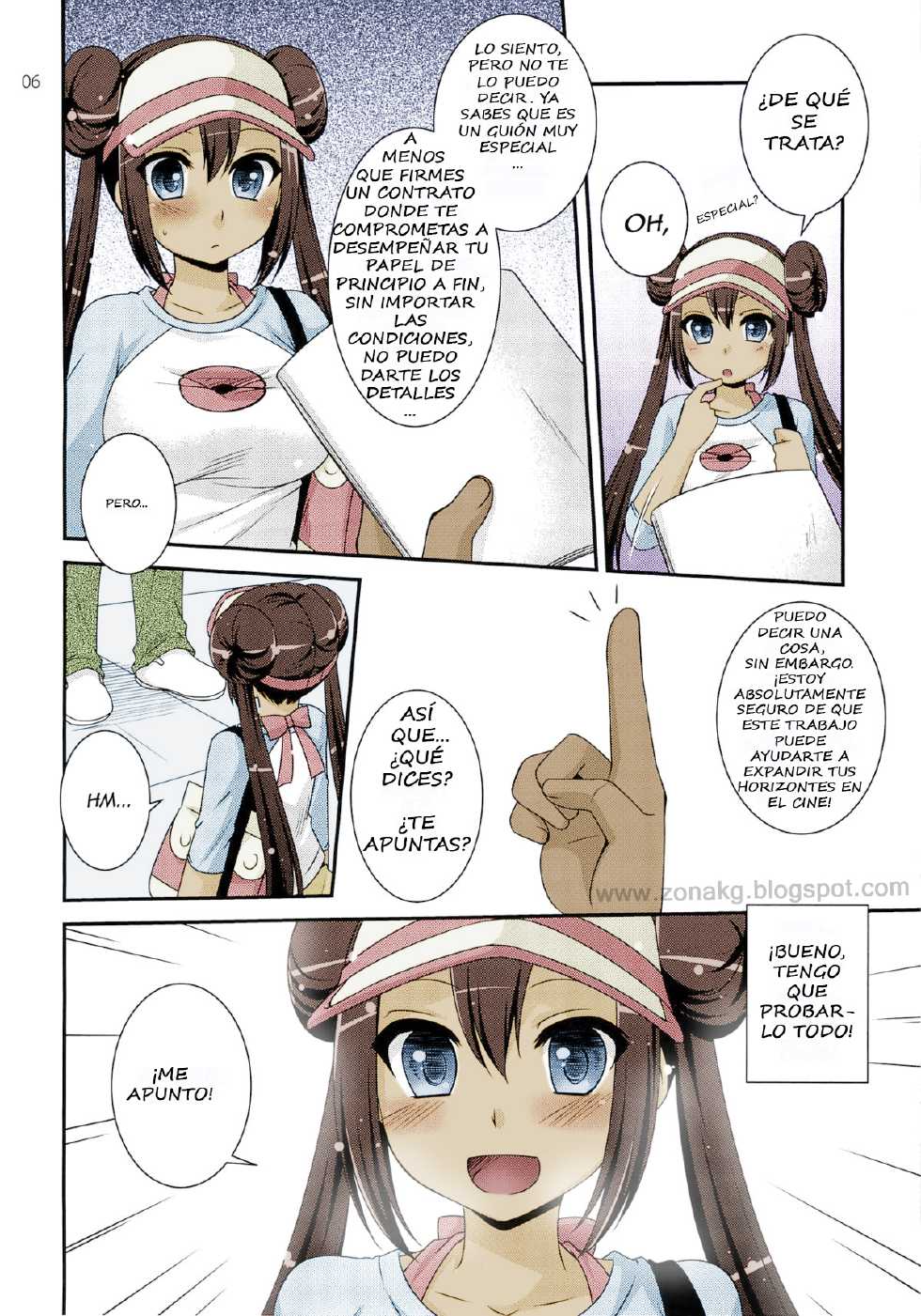 (C82) [ETC X ETC (Hazuki)] movie star (Pokémon) [Spanish] [ZonaKG] [Colorized] - Page 5