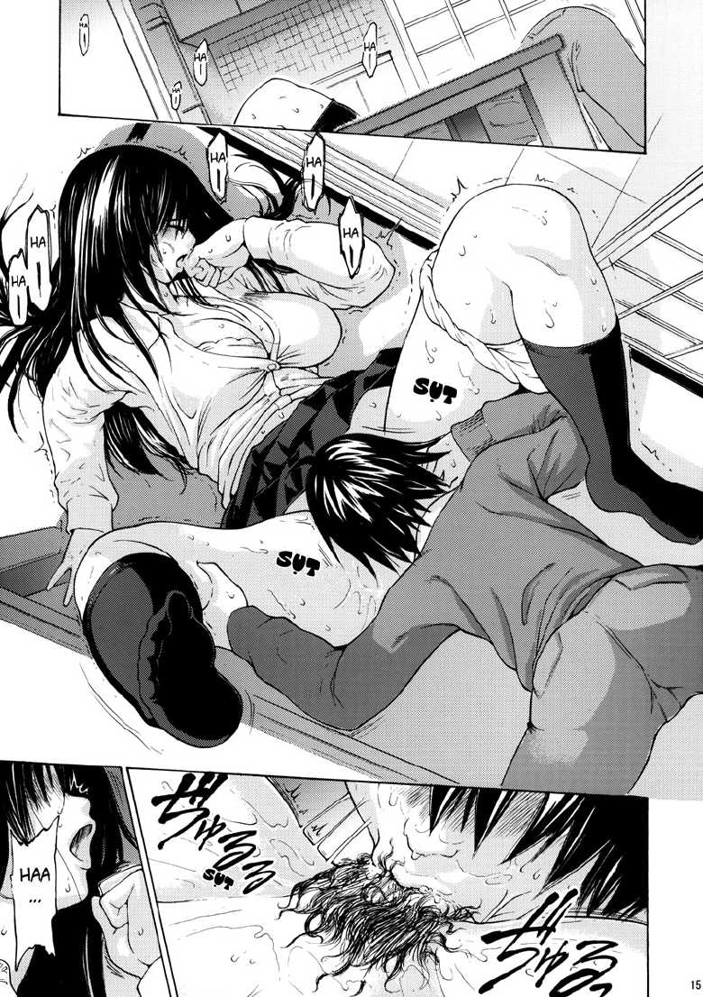 (C77) [Amazake Hatosyo-ten (Yoshu Ohepe)] Seventeen (Ane Doki) [Vietnamese Tiếng Việt] - Page 13