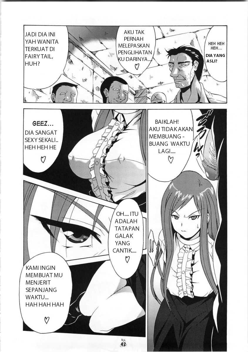 (C73) [Tsurikichi Doumei (Shiomi Yuusuke)] Shuukan Seinen Magazine (Fairy Tail) [Indonesian] [fuhentai] [Incomplete] - Page 5