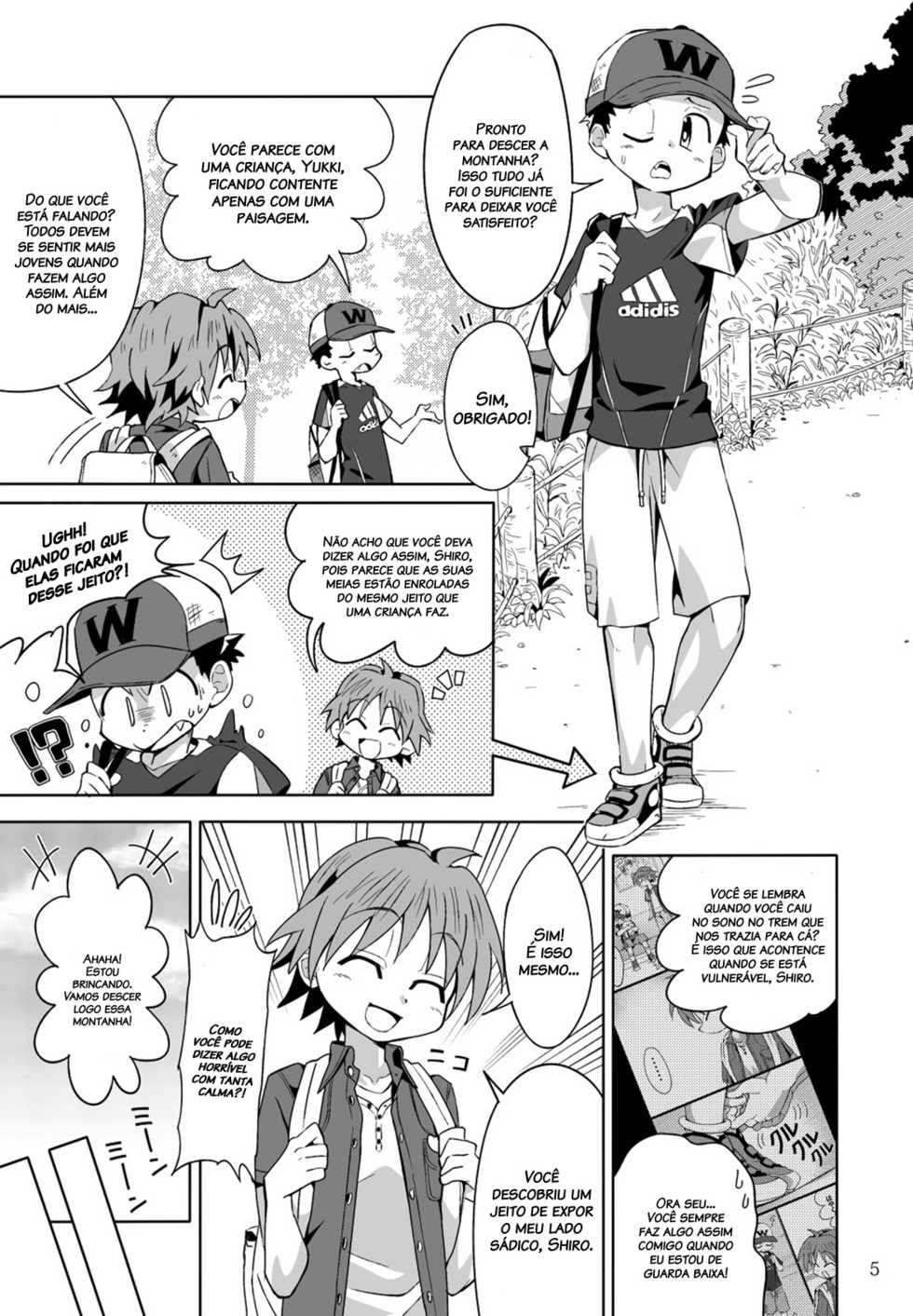 (Shota Scratch 21) [gymno (Kiriya)] School Boys! Kitsunetsuki Hen [Portuguese-BR] [Decensored] - Page 4