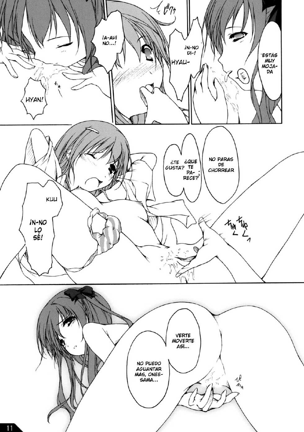 [Alchemist works (Mamamiya, MA24)] Toaru Otome no Kouryaku Houhou (Toaru Kagaku no Railgun) [Spanish] [LKNOFansub] [Digital] - Page 13