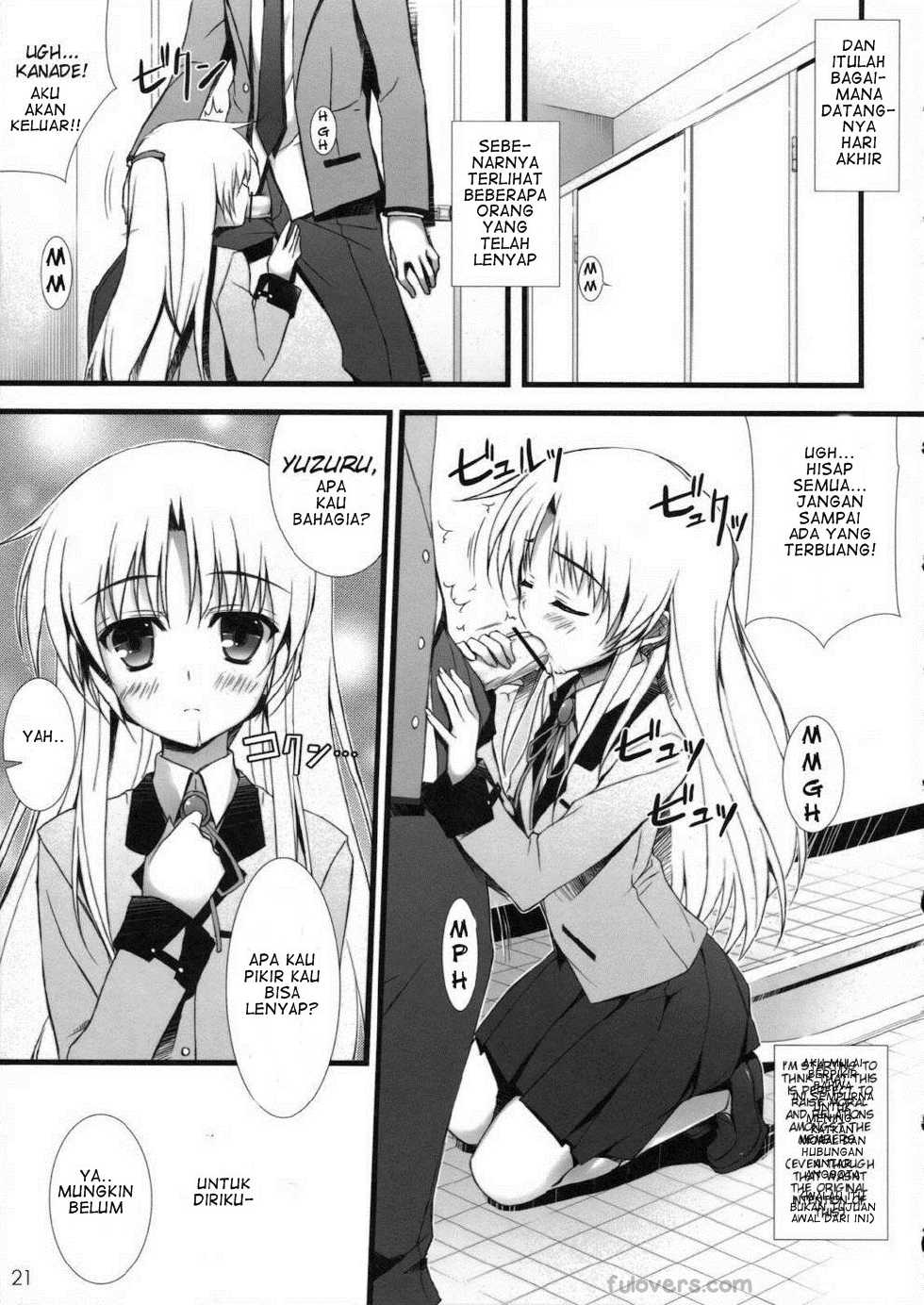 (C78) [WIREFRAME (Yuuki Hagure)] Angel Pinch! (Angel Beats!) [Indonesian] - Page 16