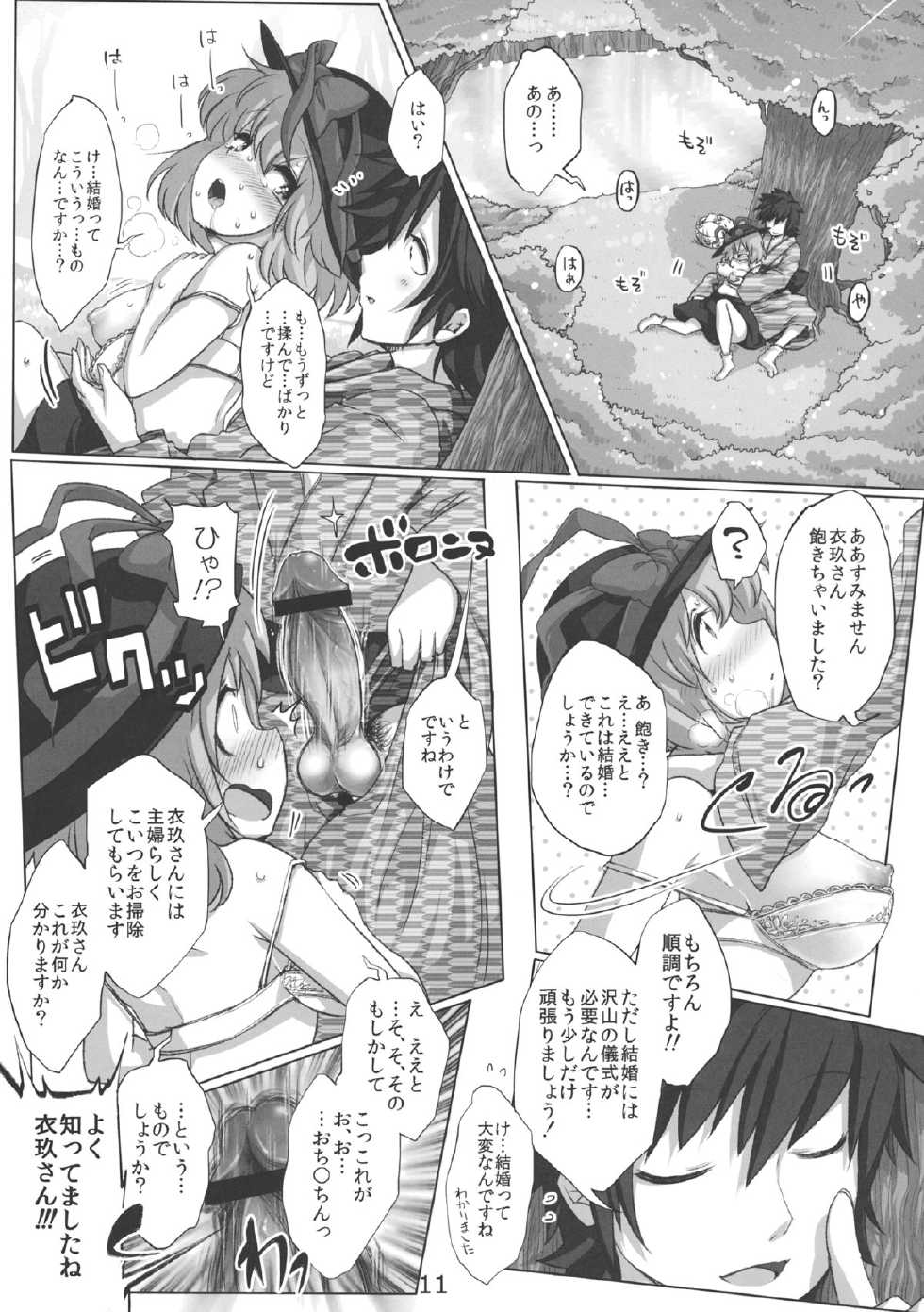 (Reitaisai 10) [Nori Tokumori (Various)] Ano Hi Shittaka butte sura Inakatta Iku-san wa Touzen Otoko wo Shiranai. (Touhou Project) - Page 13