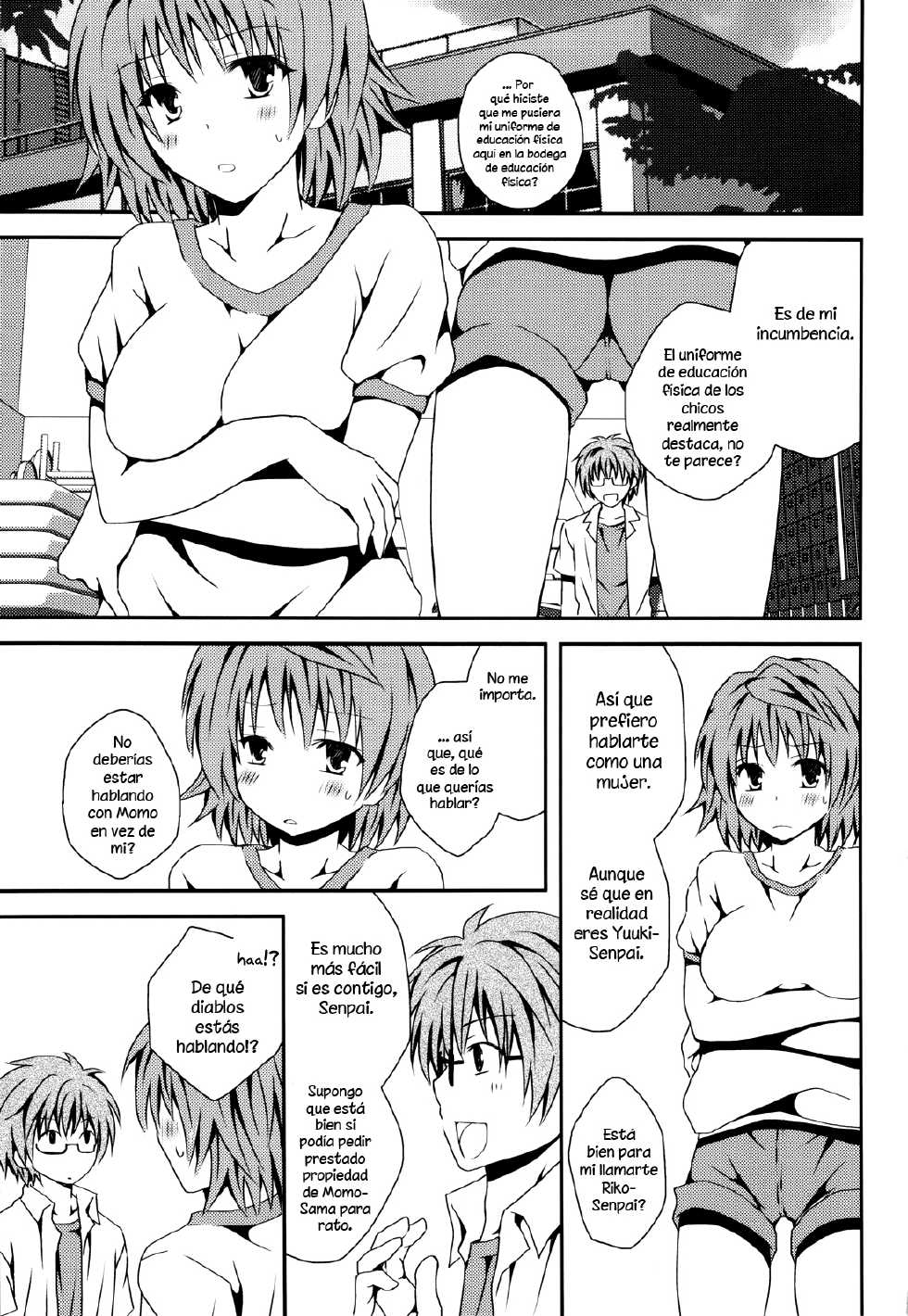 (C83) [Hyogetsu (Momonoki Fum)] Riko Scoop (To LOVE-Ru) [Spanish] [XHentai95] - Page 6