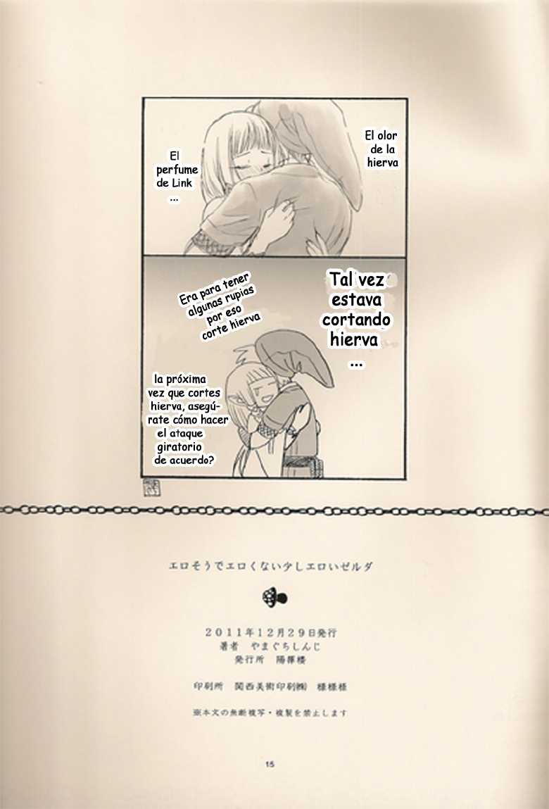 (C81) [Yamaguchirou (Yamaguchi Shinji)] Ero sou de, Ero janai, Sukoshi Eroi Zelda (The Legend of Zelda) [Spanish] [guilty3458] - Page 15