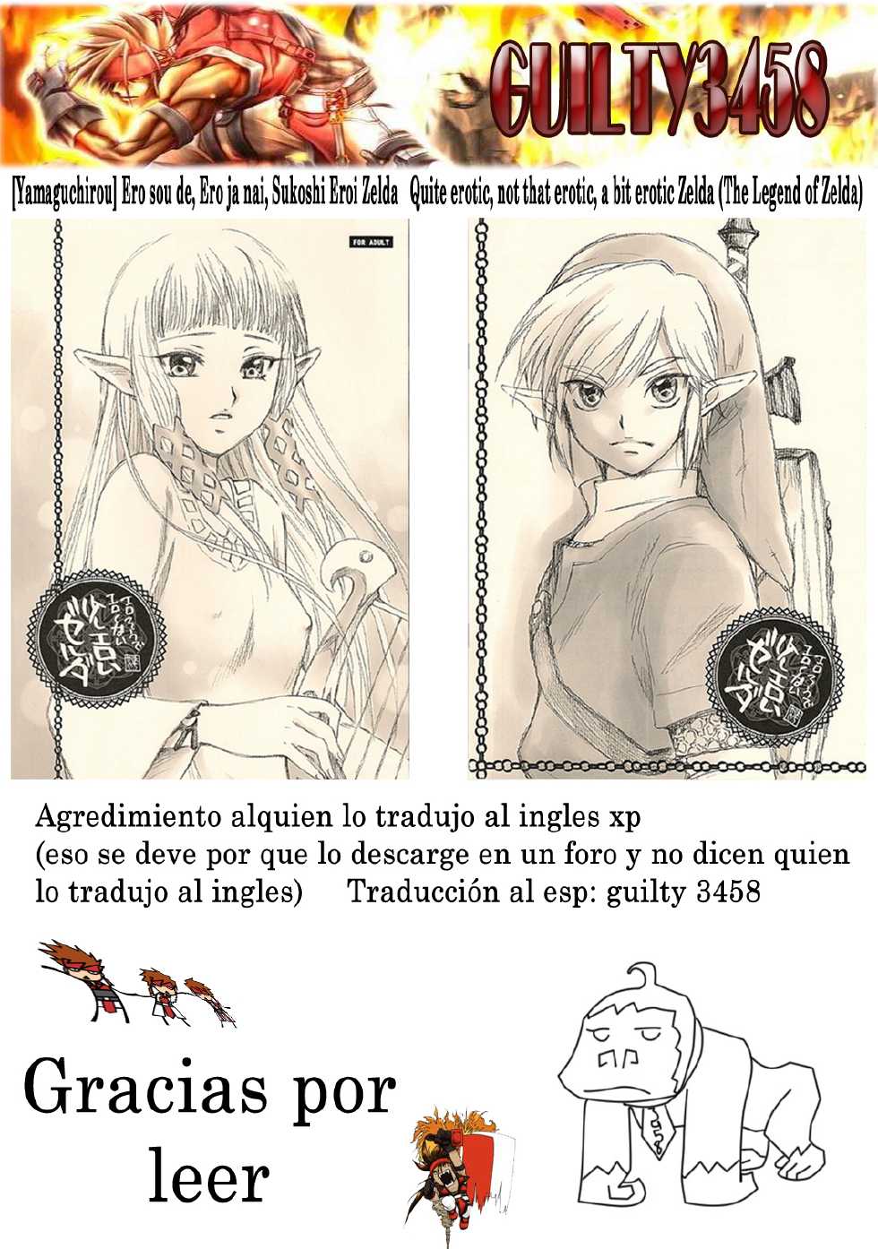 (C81) [Yamaguchirou (Yamaguchi Shinji)] Ero sou de, Ero janai, Sukoshi Eroi Zelda (The Legend of Zelda) [Spanish] [guilty3458] - Page 19