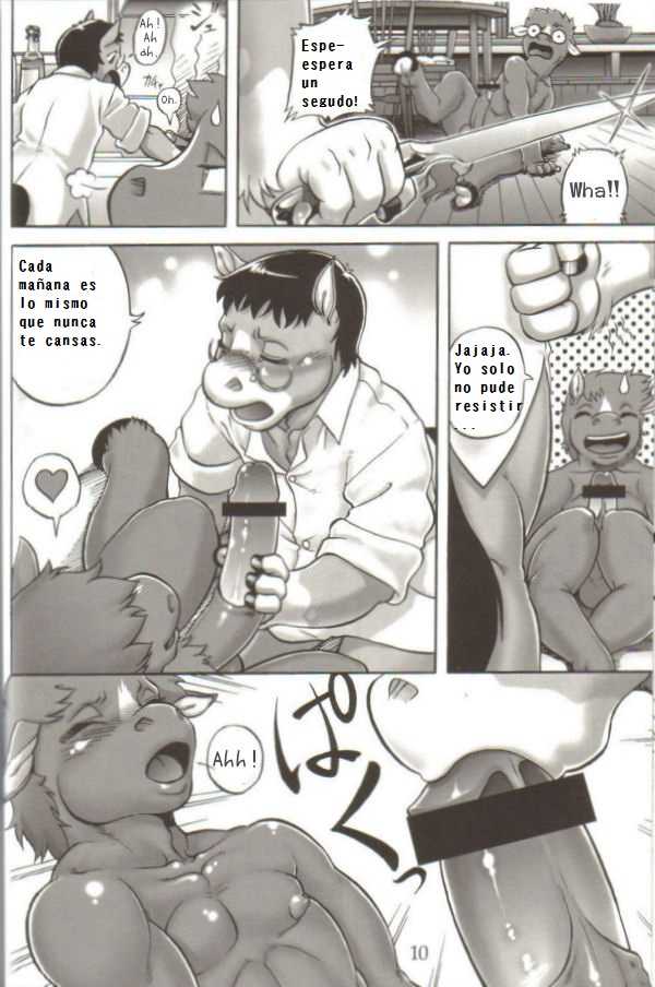 (Shota Scratch 5) [Flash Point (Aoi Takayuki, Po-Ju)] soft juice [Spanish] - Page 9
