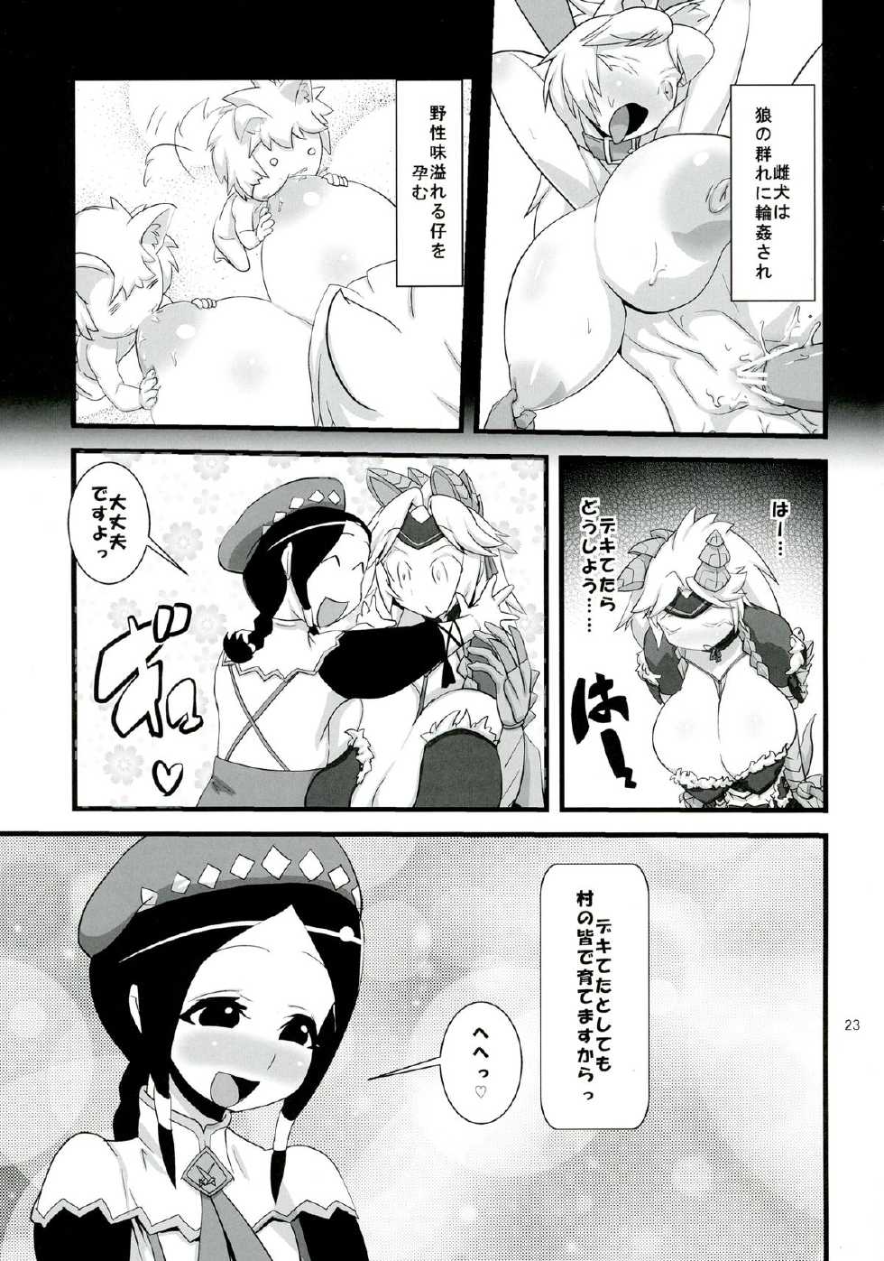(C82) [Tsurimura (Histamine C)] Inrou no Ori (Monster Hunter) - Page 25