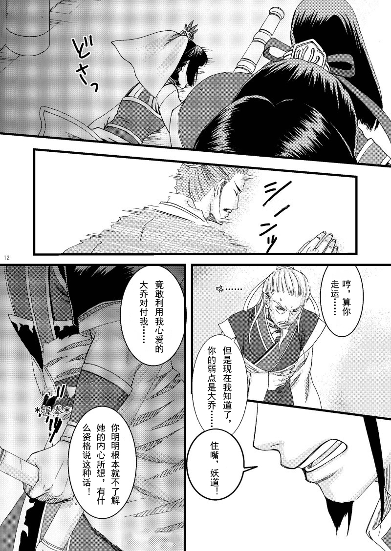 (Kouchi ni wa Tatsu koto Nakare 8) [Gekka (Kakei Asato)] Kochou Ranbu (Dynasty Warriors) [Chinese] [Net Imp] - Page 9