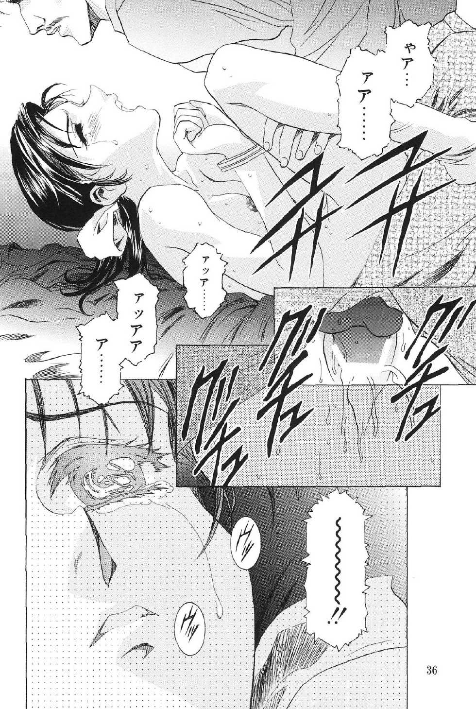 (C67) [Kawarajima Kojinshi Kai (Kawarajima Koh)] Monochrome Liners - Page 37