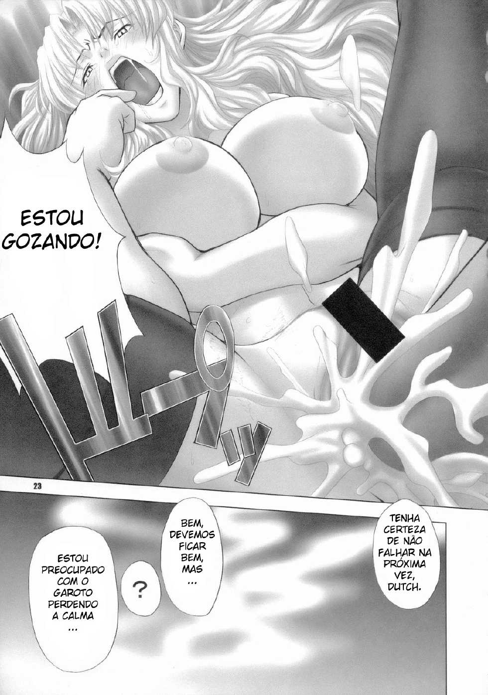 (CR36) [Celluloid-Acme (Chiba Toshirou)] Spitfire (Black Lagoon) [Portuguese-BR] [hentaidarking.net] - Page 22