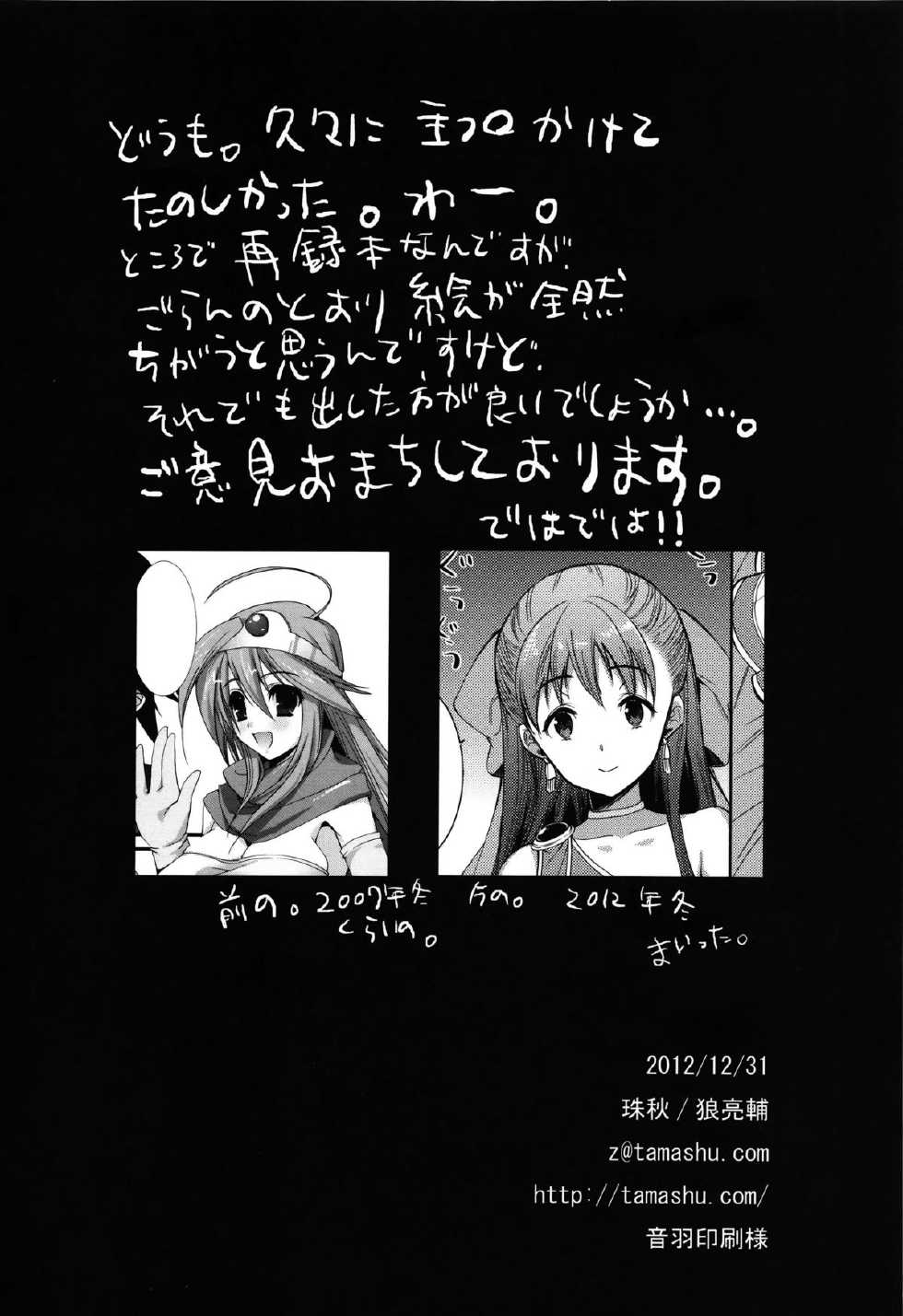 (C83) [Tamashu (Ohkami Ryosuke)] LOVEHERO.21 (Dragon Quest V) - Page 30