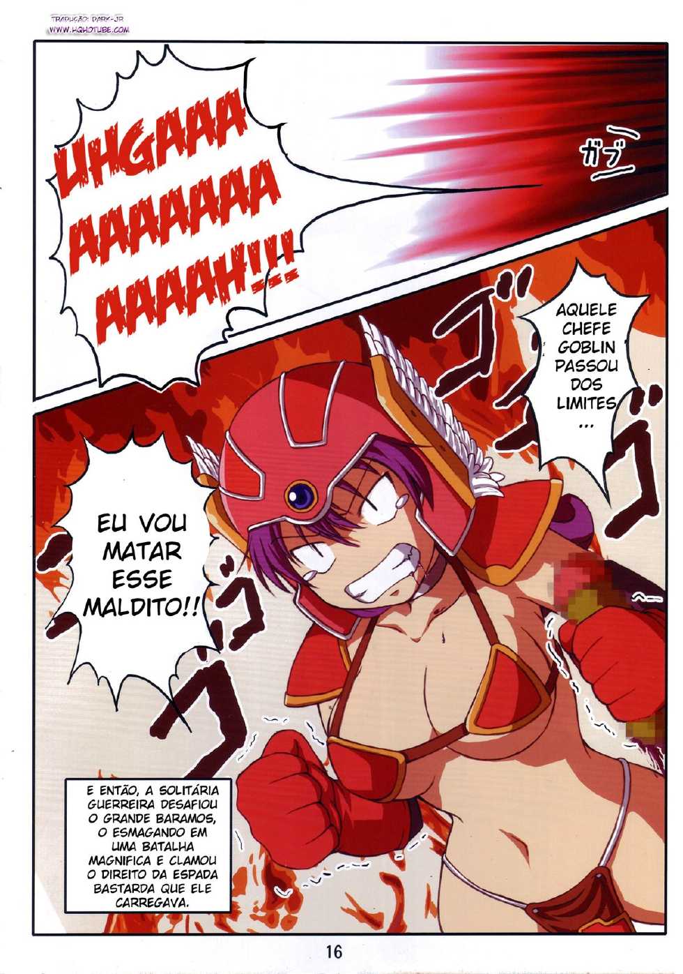 (C72) [An-Arc (Hamo)] Volcanic Drum Beats (Dragon Quest III) [Portuguese-BR] [Dark-Jr] - Page 16