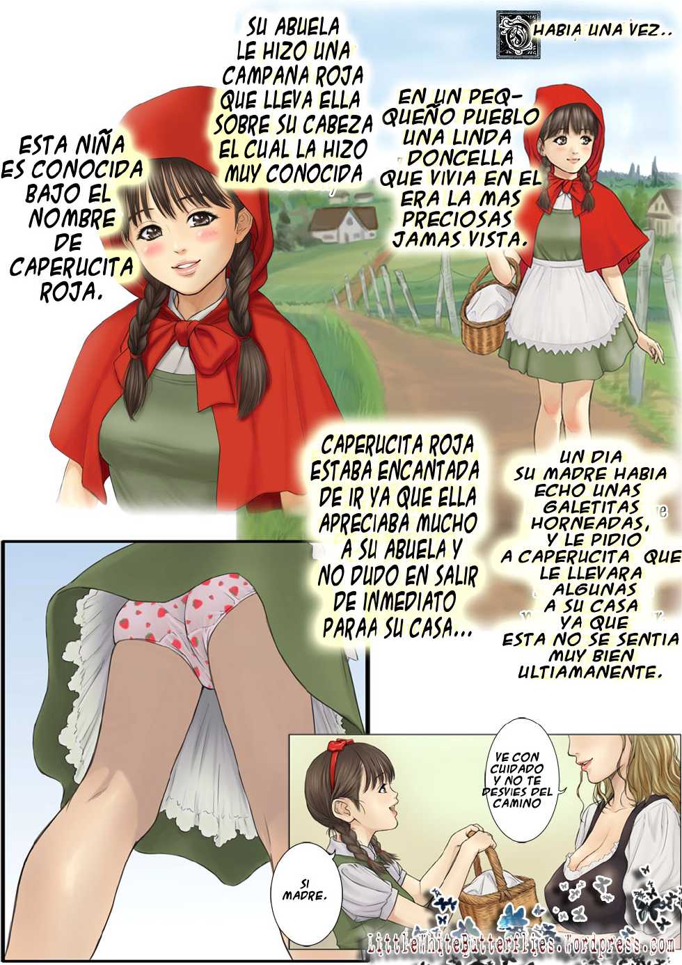 [REDLIGHT] Otona no Ehon Akazukin-chan | Caperucita Roja y los lobos ferozes! [Spanish] [DK] - Page 2