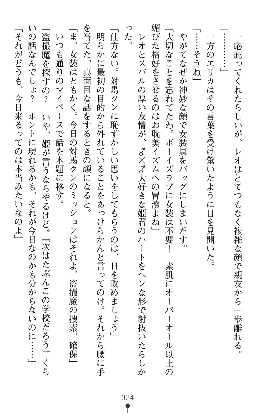 [Sakaki Kasa] Tsuyokiss Another Story Kurogane Otome no Baai (Nijigen Game no Bells 06) - Page 28