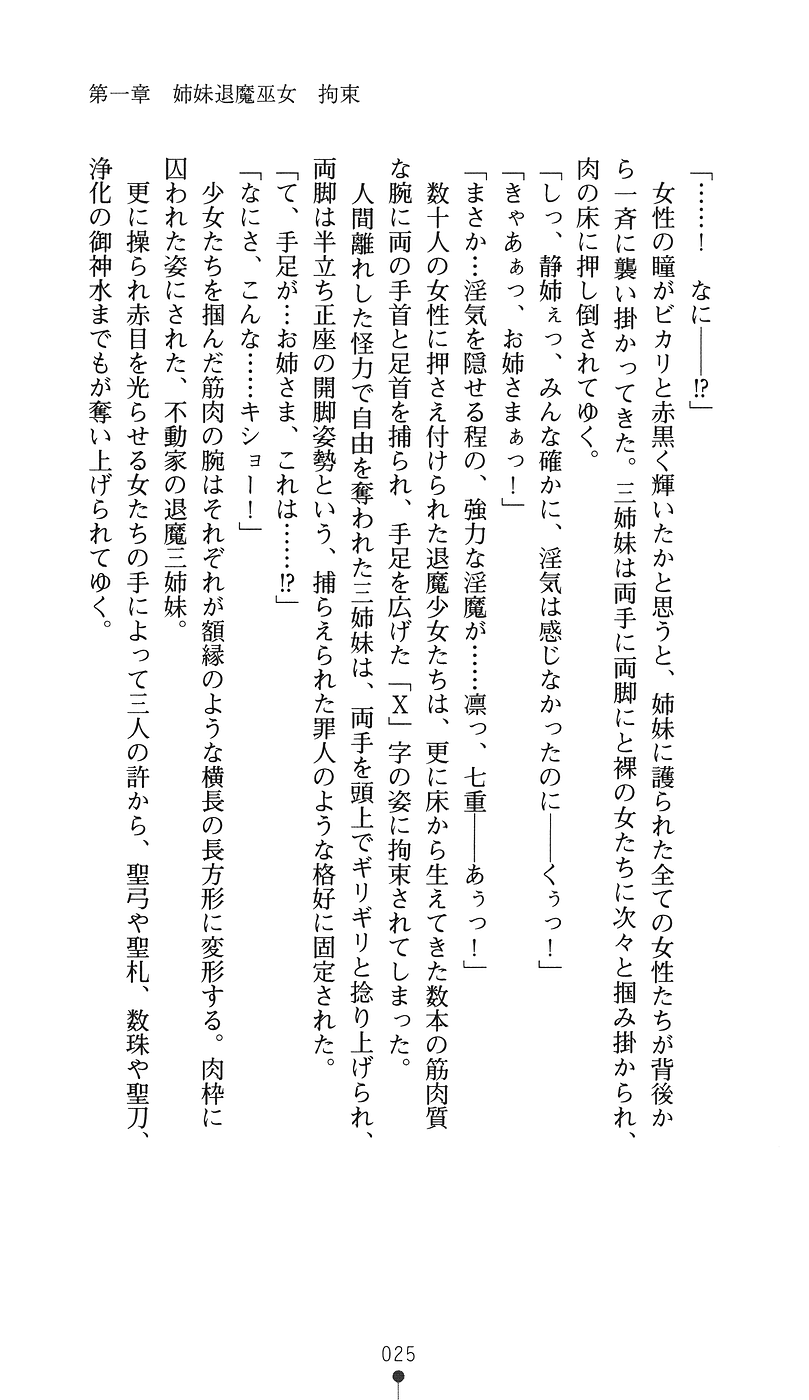 [Ookuma Tanuki, Kazuma Muramasa] Kanraku no Miko Shimai 1 - Page 23