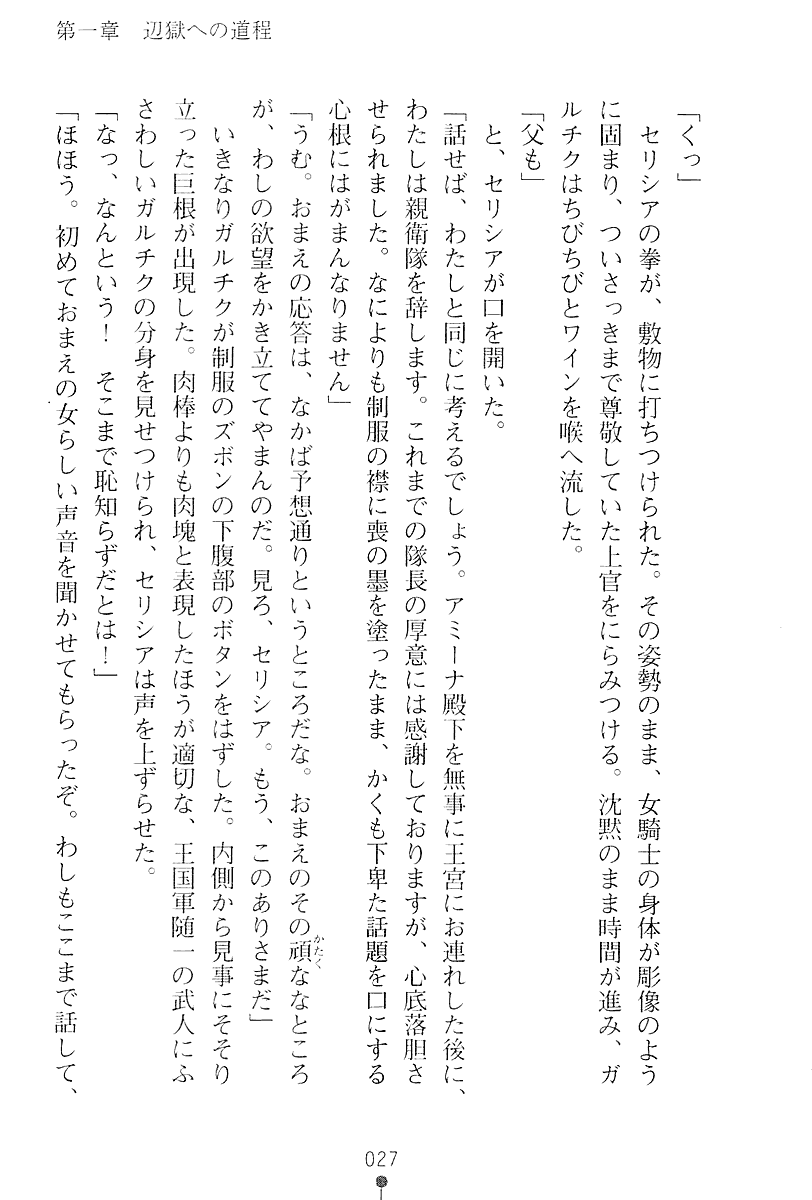 [Hazawa Koichi, Amei Sumeru] Joshuu Kishi Selicia 1 - Page 28