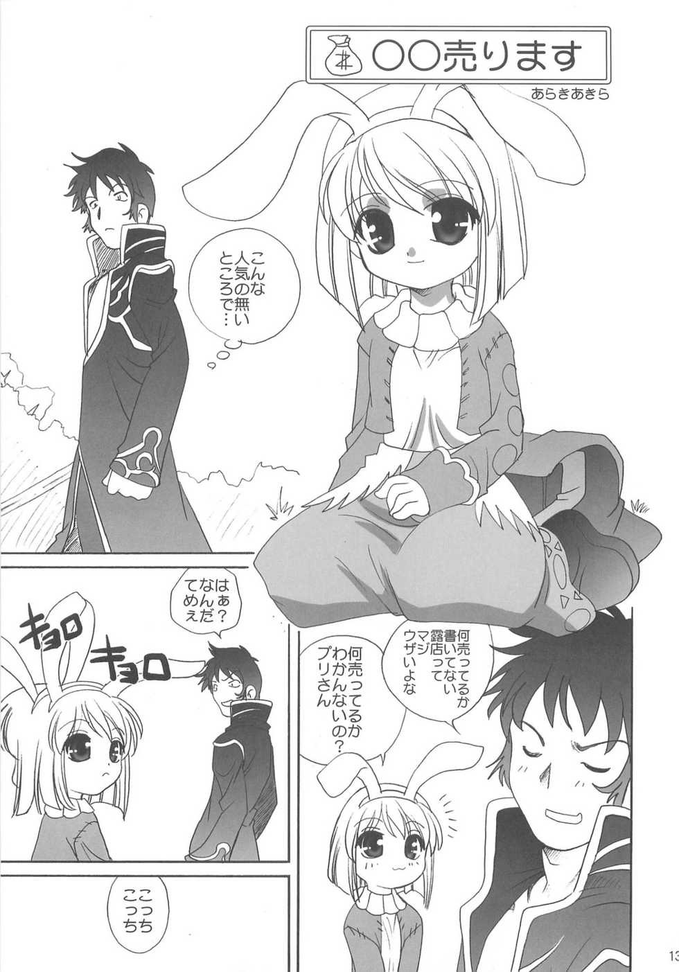 (C66) [Kimpotsu, Shishamo House (Araki Akira, Araki Kanao)] RAG-PETA (Ragnarok Online) - Page 12