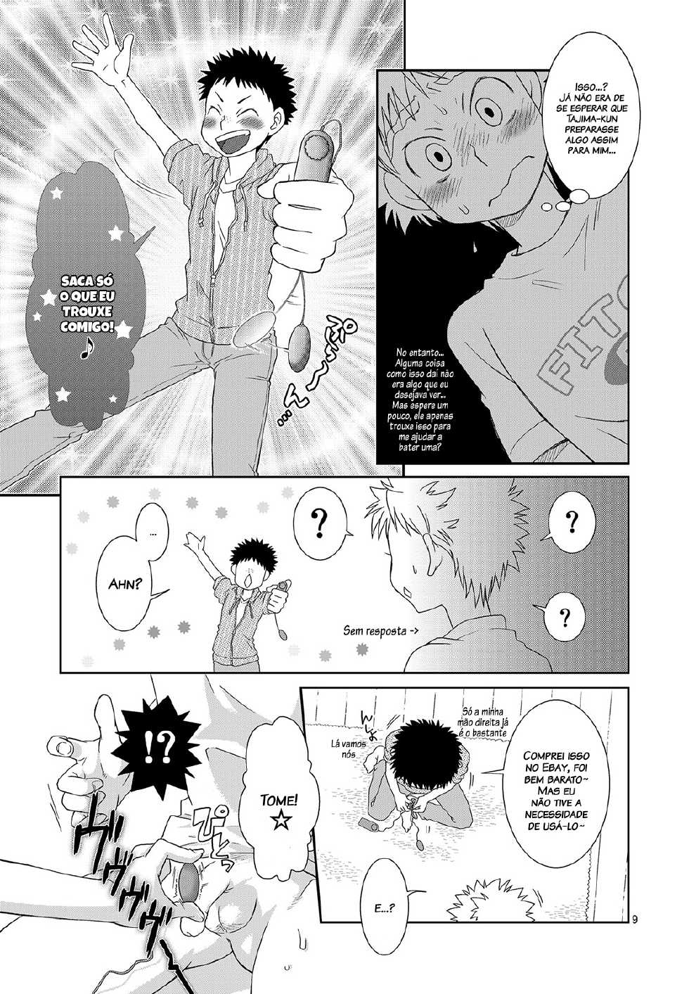 (C74) [Blue Drop (Guri)] Tennen Shikou 3 (Ookiku Furikabutte) [Portuguese-BR] [Decensored] - Page 8