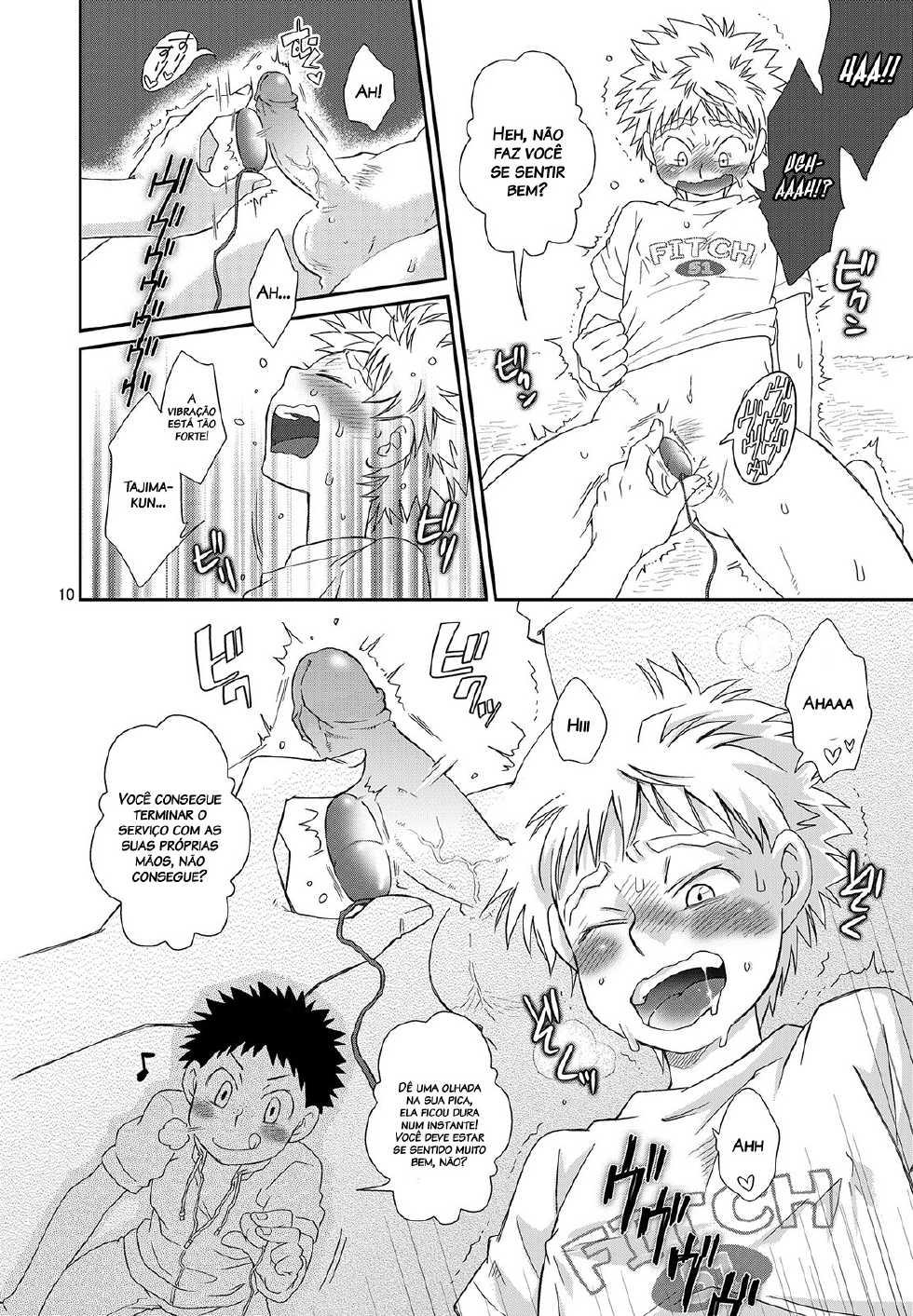 (C74) [Blue Drop (Guri)] Tennen Shikou 3 (Ookiku Furikabutte) [Portuguese-BR] [Decensored] - Page 9