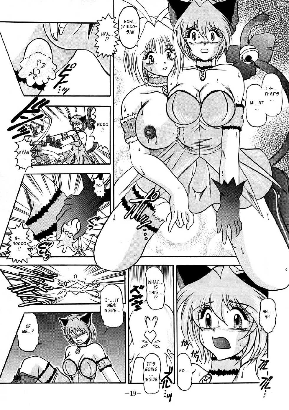 [Studio Kyawn (Murakami Masaki, Sakaki Shigeru)] Jail House Rock (Tokyo Mew Mew)(English)[_ragdoll] - Page 18
