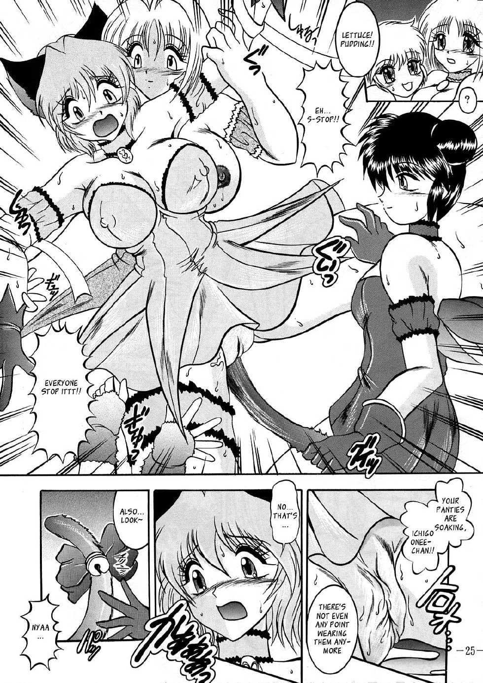 [Studio Kyawn (Murakami Masaki, Sakaki Shigeru)] Jail House Rock (Tokyo Mew Mew)(English)[_ragdoll] - Page 24