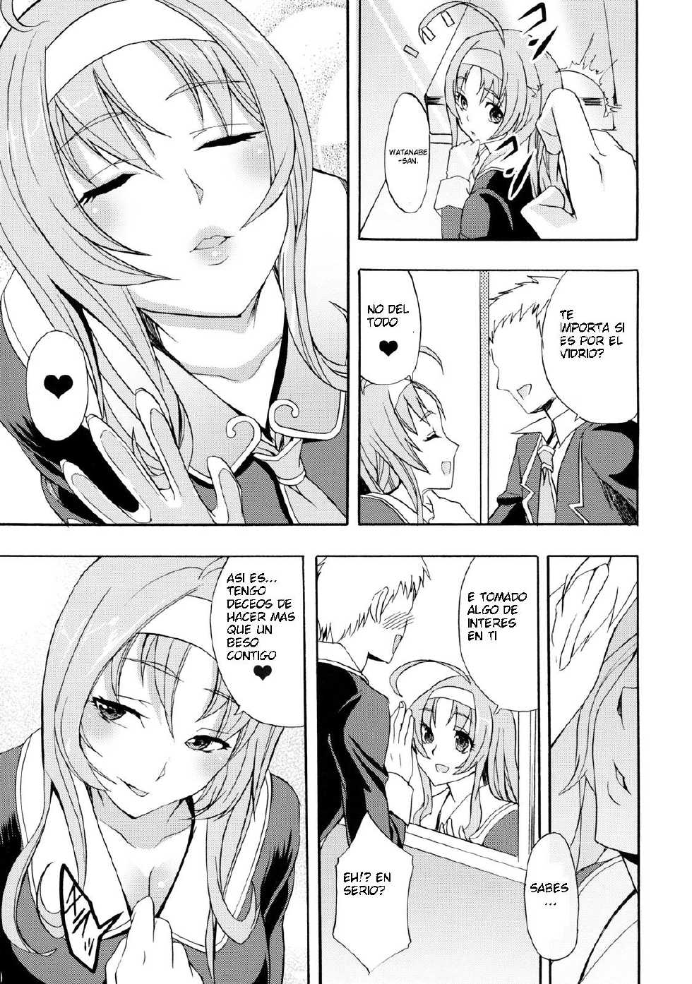 (SC49) [Otabe Dynamites (Otabe Sakura)] Glass Goshi Kiss (Star Driver) [Spanish] [Kurotao] - Page 3