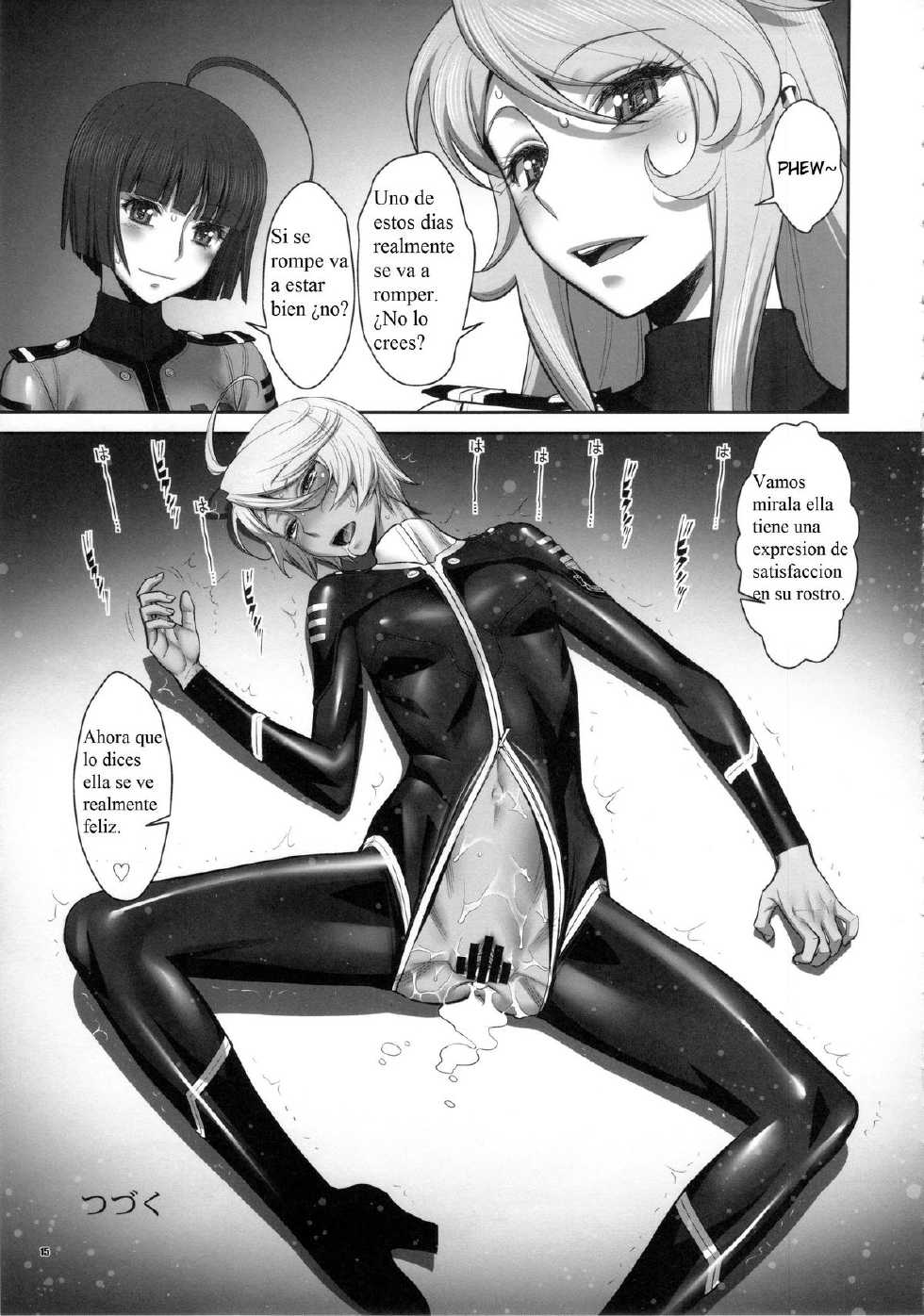 (COMIC1☆7) [Gerupin, KNOCKOUT (Minazuki Juuzou, USSO, Nikusyo)] Kakuchou Senkan Yamato (Space Battleship Yamato 2199) [Spanish] {Pesqu} - Page 14