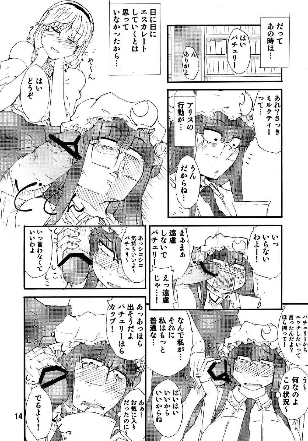 (Reitaisai 10) [Moeru Gomi (Ogata Hiro)] Odoll Magic! (Touhou Project) - Page 13