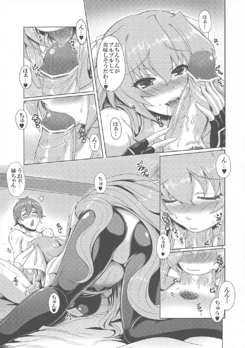 (C82) [Once Only (Nekoi Hikaru)] Onegai Kennee (Kyoukai Senjou no Horizon) - Page 8